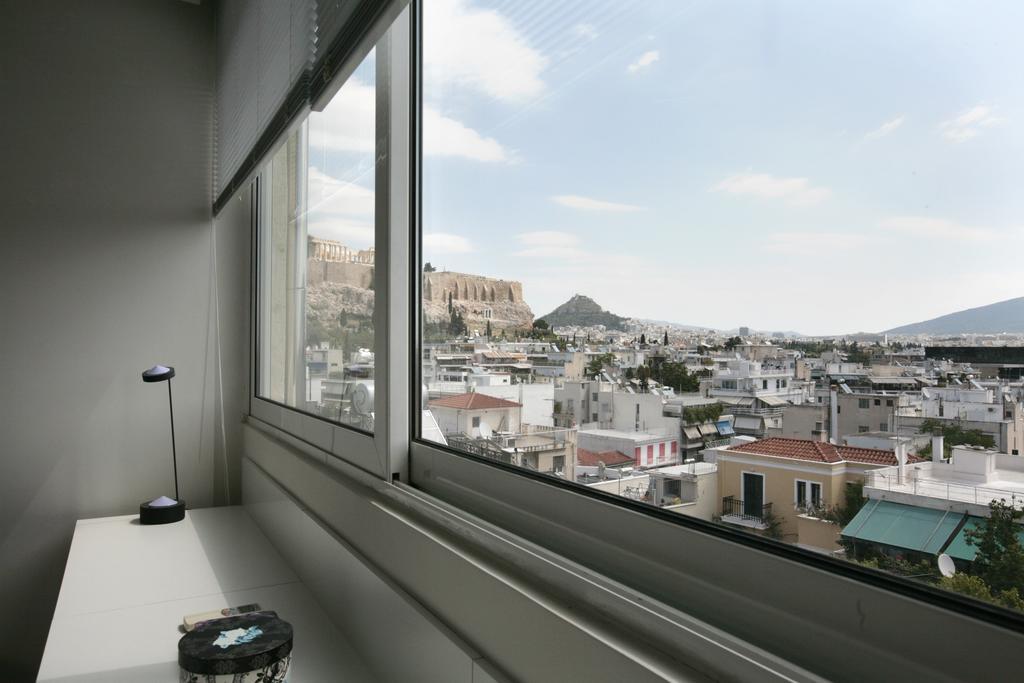 Mind-Blowing Acropolis View Apt Athen Exterior foto