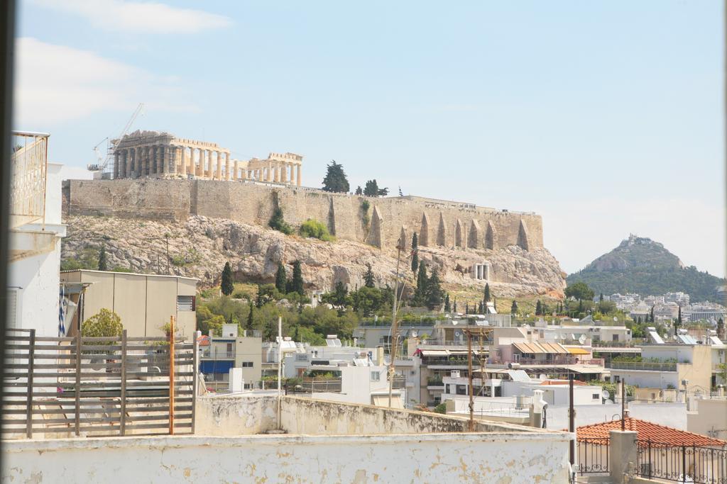 Mind-Blowing Acropolis View Apt Athen Exterior foto
